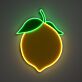Zitrone LED-Neonschild Küche Bar