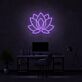 Lotusblume LED-Neonschild Wohnzimmer Home Office