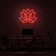 Lotusblume LED-Neonschild Wohnzimmer Home Office