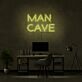 MAN CAVE LED-Neonschild für Wohnzimmer oder Arbeitszimmer