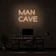 MAN CAVE LED-Neonschild für Wohnzimmer oder Arbeitszimmer