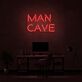 MAN CAVE LED-Neonschild für Wohnzimmer oder Arbeitszimmer