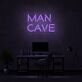 MAN CAVE LED-Neonschild für Wohnzimmer oder Arbeitszimmer