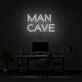 MAN CAVE LED-Neonschild für Wohnzimmer oder Arbeitszimmer