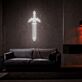 Schwert LED-Neonschild für Wohnzimmer und Gamingzimmer
