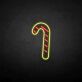 Zuckerstange LED-Neonschild Weihnachten Wohnzimmer