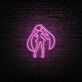 Anime Mädchen Silhouette LED-Neonschild Schlafzimmer Gamingzimmer