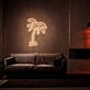 Palme LED-Neonschild Wohnzimmer Bar