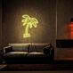 Palme LED-Neonschild Wohnzimmer Bar