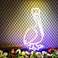 Pelikan LED-Neonschild für Bar und Restaurant