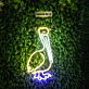 Pelikan LED-Neonschild für Bar und Restaurant