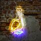 Pelikan LED-Neonschild für Bar und Restaurant