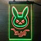 Gaming Hase LED Neonschild