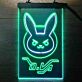 Gaming Hase LED Neonschild