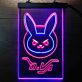 Gaming Hase LED Neonschild