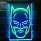 Batman Maske LED-Neonschild für Wohnzimmer Gamingzimmer