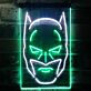 Batman Maske LED-Neonschild für Wohnzimmer Gamingzimmer