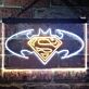 Superhelden Logo LED-Neonschild Wohnzimmer Gamingzimmer