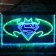 Superhelden Logo LED-Neonschild Wohnzimmer Gamingzimmer