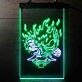 Feuerdämon mit Schwert LED-Neonschild Gamingzimmer