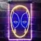 Maske eines Comic-Charakters LED-Neonschild für Wohnzimmer Gamingzimmer