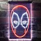 Maske eines Comic-Charakters LED-Neonschild für Wohnzimmer Gamingzimmer