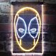 Maske eines Comic-Charakters LED-Neonschild für Wohnzimmer Gamingzimmer