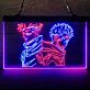 Anime Figuren mit markanten Frisuren LED-Neonschild Gaming Zimmer