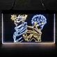 Anime Figuren mit markanten Frisuren LED-Neonschild Gaming Zimmer