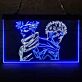 Anime Figuren mit markanten Frisuren LED-Neonschild Gaming Zimmer