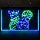 Anime Figuren mit markanten Frisuren LED-Neonschild Gaming Zimmer