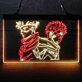 Anime Figuren mit markanten Frisuren LED-Neonschild Gaming Zimmer