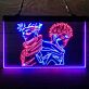 Anime Figuren mit markanten Frisuren LED-Neonschild Gaming Zimmer