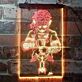 Fantasy Krieger mit Schwert LED-Neonschild Gamingzimmer Wohnzimmer