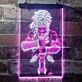 Fantasy Krieger mit Schwert LED-Neonschild Gamingzimmer Wohnzimmer