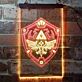 Fantasy Schild mit Adler und Dreiecken LED-Neonschild Gaming Zimmer Wohnzimmer