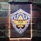 Fantasy Schild mit Adler und Dreiecken LED-Neonschild Gaming Zimmer Wohnzimmer
