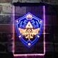 Fantasy Schild mit Adler und Dreiecken LED-Neonschild Gaming Zimmer Wohnzimmer