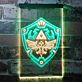 Fantasy Schild mit Adler und Dreiecken LED-Neonschild Gaming Zimmer Wohnzimmer