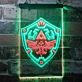 Fantasy Schild mit Adler und Dreiecken LED-Neonschild Gaming Zimmer Wohnzimmer
