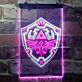 Fantasy Schild mit Adler und Dreiecken LED-Neonschild Gaming Zimmer Wohnzimmer