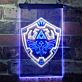 Fantasy Schild mit Adler und Dreiecken LED-Neonschild Gaming Zimmer Wohnzimmer