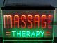 MASSAGE THERAPY LED-Neonschild für Massagepraxis Wellnessstudio