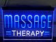 MASSAGE THERAPY LED-Neonschild für Massagepraxis Wellnessstudio