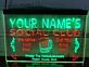YOUR NAME'S SOCIAL CLUB LED-Neonschild für Bar Club