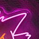 grinsendes Monster LED-Neonschild für Gamingzimmer