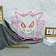 grinsendes Monster LED-Neonschild für Gamingzimmer