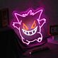 grinsendes Monster LED-Neonschild für Gamingzimmer
