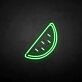 Wassermelonenstück LED-Neonschild für Küche und Bar