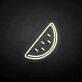 Wassermelonenstück LED-Neonschild für Küche und Bar